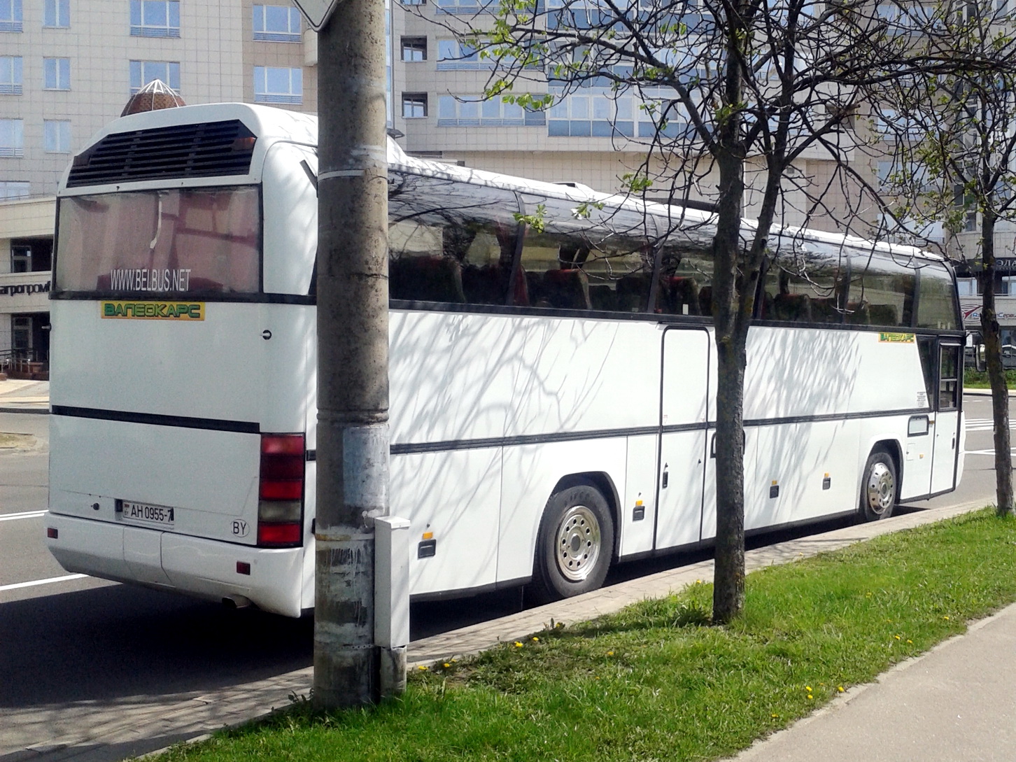 Аренда автобуса Neoplan N116 - схема рассадки пассажиров, фото - Валеокарс